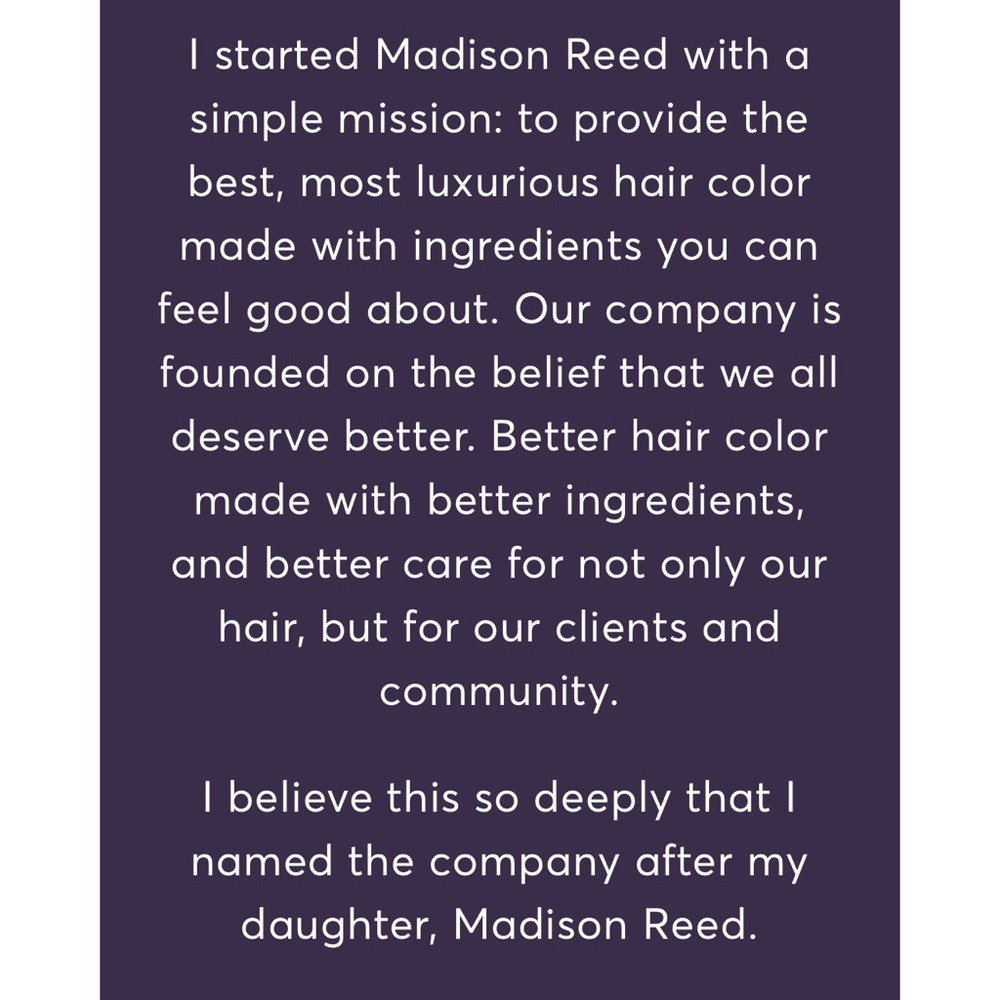 NEW Madison Reed Shower Cap - Picture 3 of 3